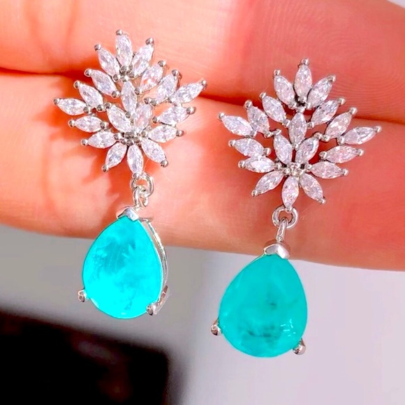 ✨✨Paraiba Tourmaline Crown Set✨✨ - Picture 3 of 5